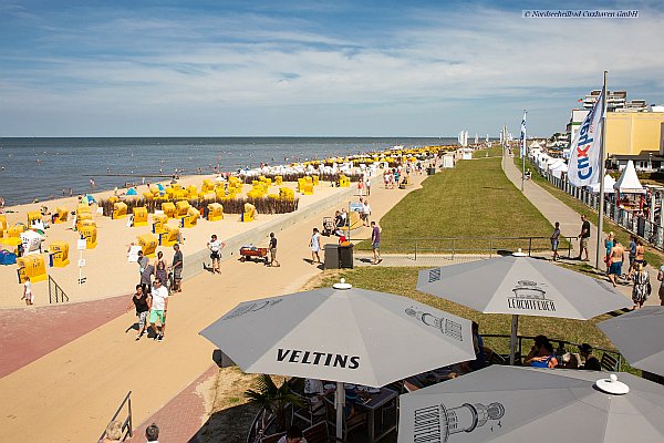 Strandpromenade Duhnen © Nordseeheilbad Cuxhaven GmbH