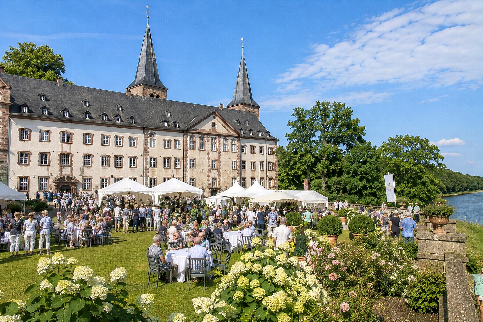 Gartenfest auf Schloss Corvey - Tagesfahrten im August 2026