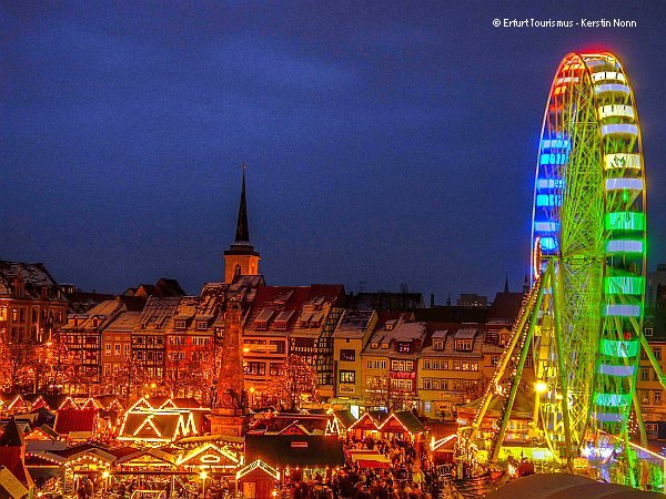 Erfurt zur Adventszeit © ETI Kerstin Nonn