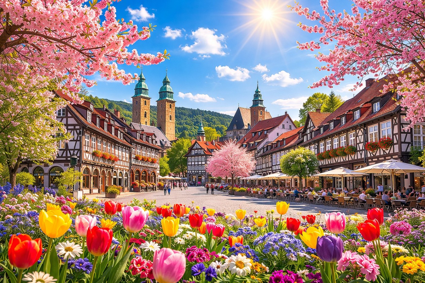 Blühendes Goslar - Tagesfahrt im Mai 2026 Blühendes Goslar - Tagesfahrt im Mai 2026