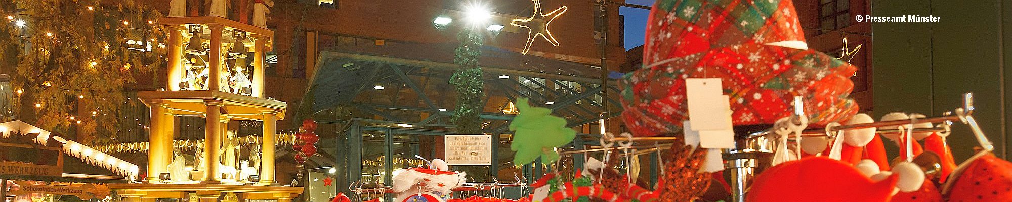 Weihnachtsmarkt Münster © Presseamt Münster
