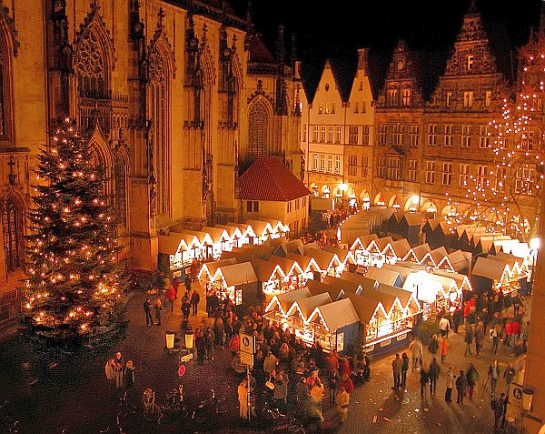 Weihnachtsmarkt Münster © Presseamt Münster