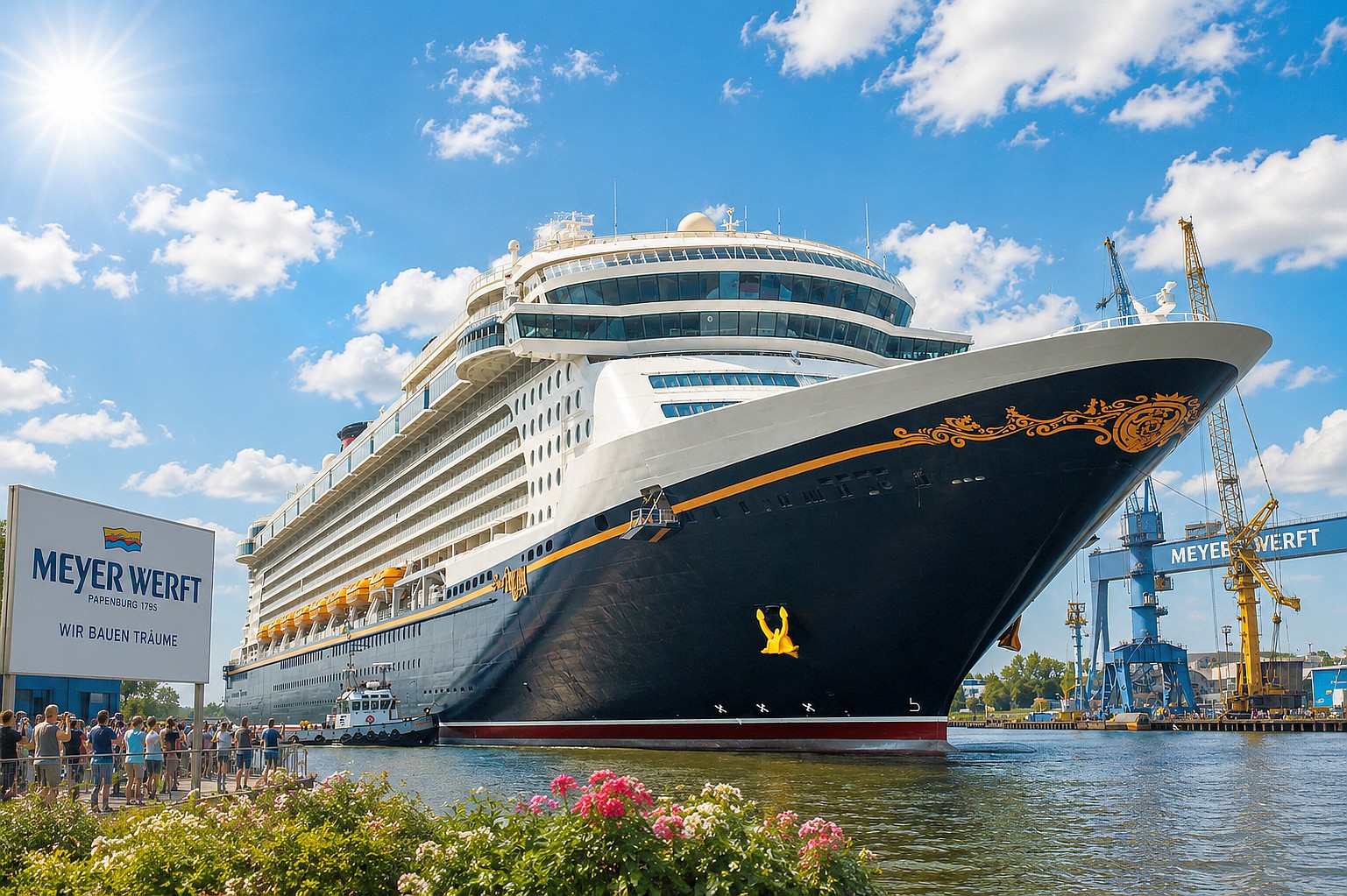Meyer-Werft in Papenburg - Tahesfahrten im September 2026